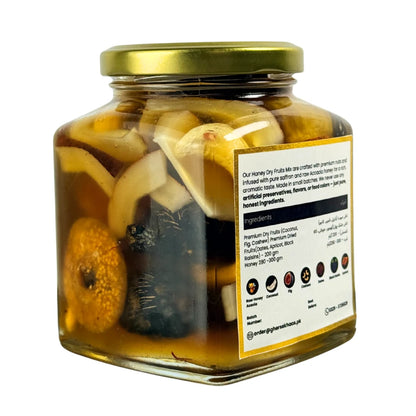 Honey Dry Fruit Mix | Raw Honey With Premium Dry Fruits In Pakistan | Gher Se Khaas