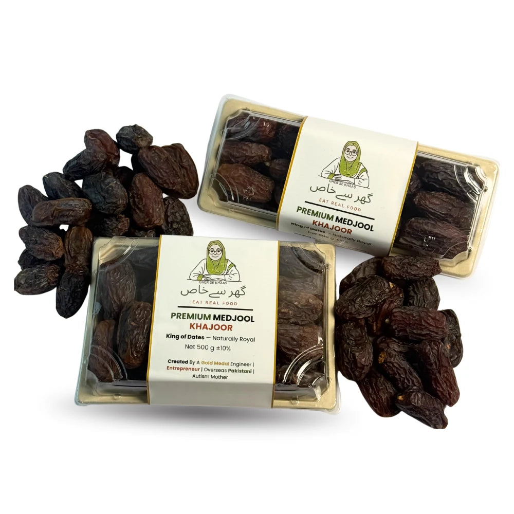 Premium Medjool Khajoor | Best Natural Mejdool Dates  available in Pakistan  | Gher Se Khaas